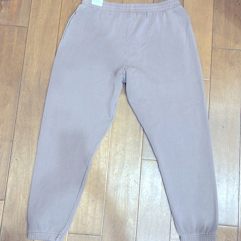 🧊PINK Iced Coffee Jogger Sweatpants Large NWT Ivy League Victoria Secret - Picture 6 of 11